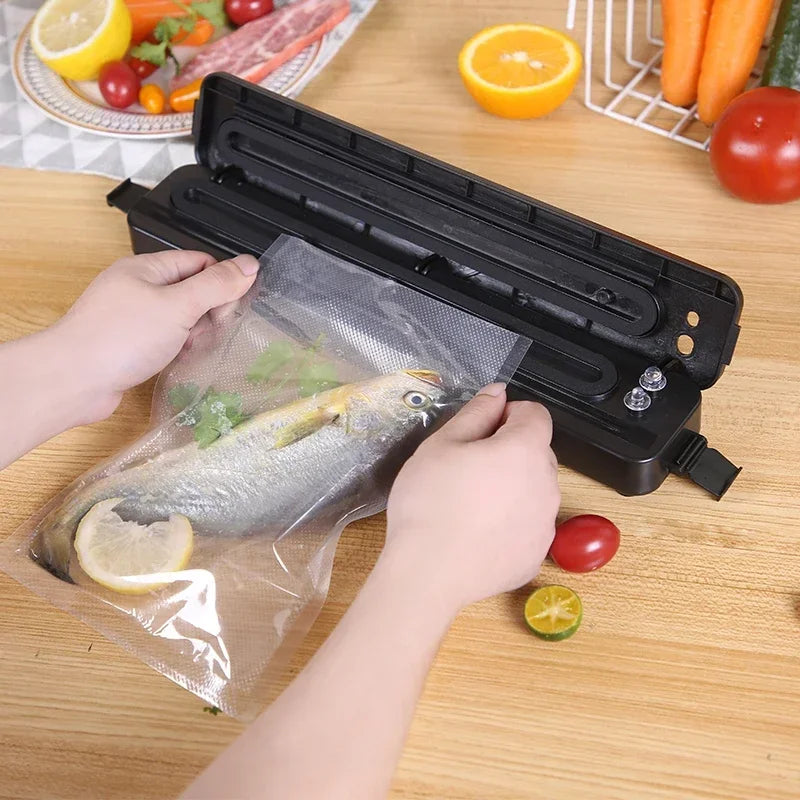Xiaomi Electric Vacuum Sealer Food Sealer Machine Foods Fresh Storage Vacuum Sealer Machine Plastic Bags Sealer For Storage Food