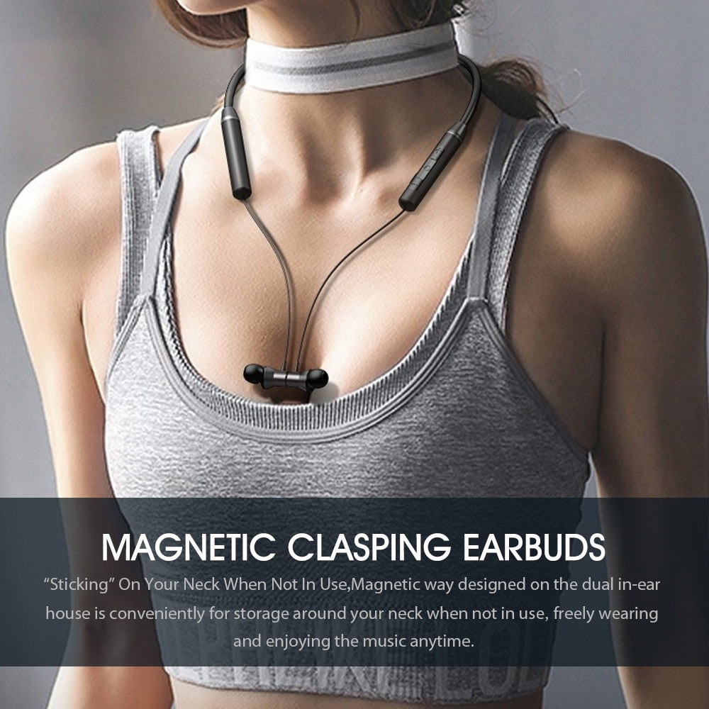 Bluetooth 5.0 Wireless Magnetic Neckband