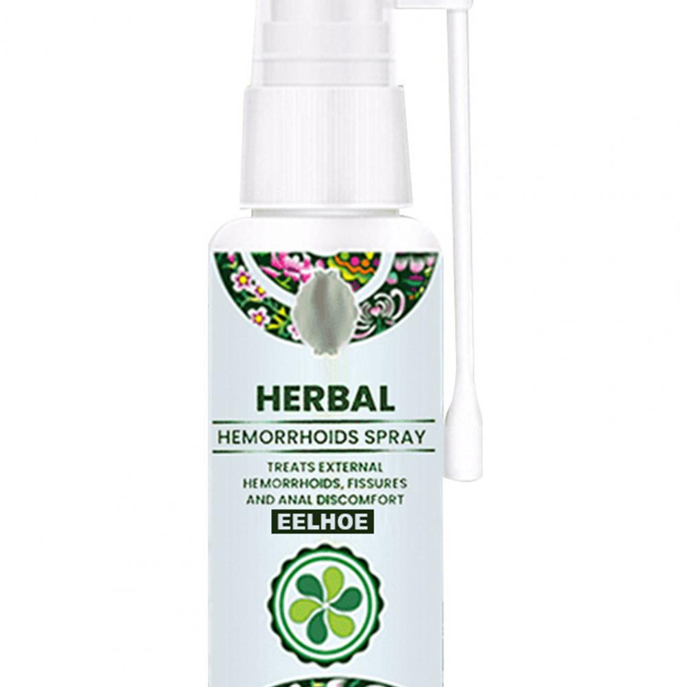 Anti-Itchy Hemorrhoids Spray Effective Herbal Ingredient Natural Powerful Hemorrhoids Treatment Agent Spray for Adult