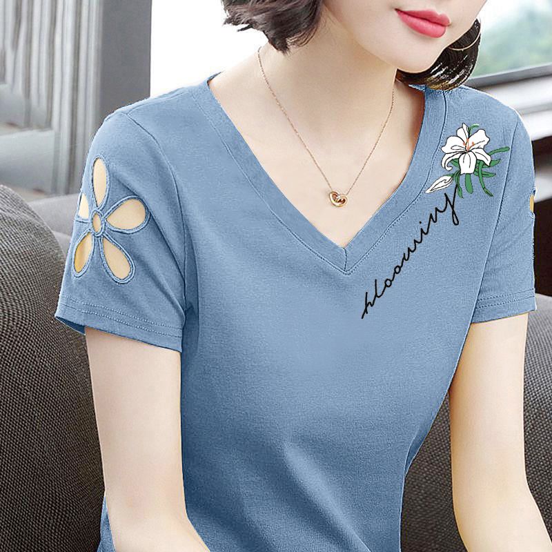 Fashion Printed Embroidery Hollow