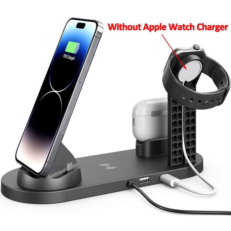 5 In 1 Wireless Charger Stand Pad