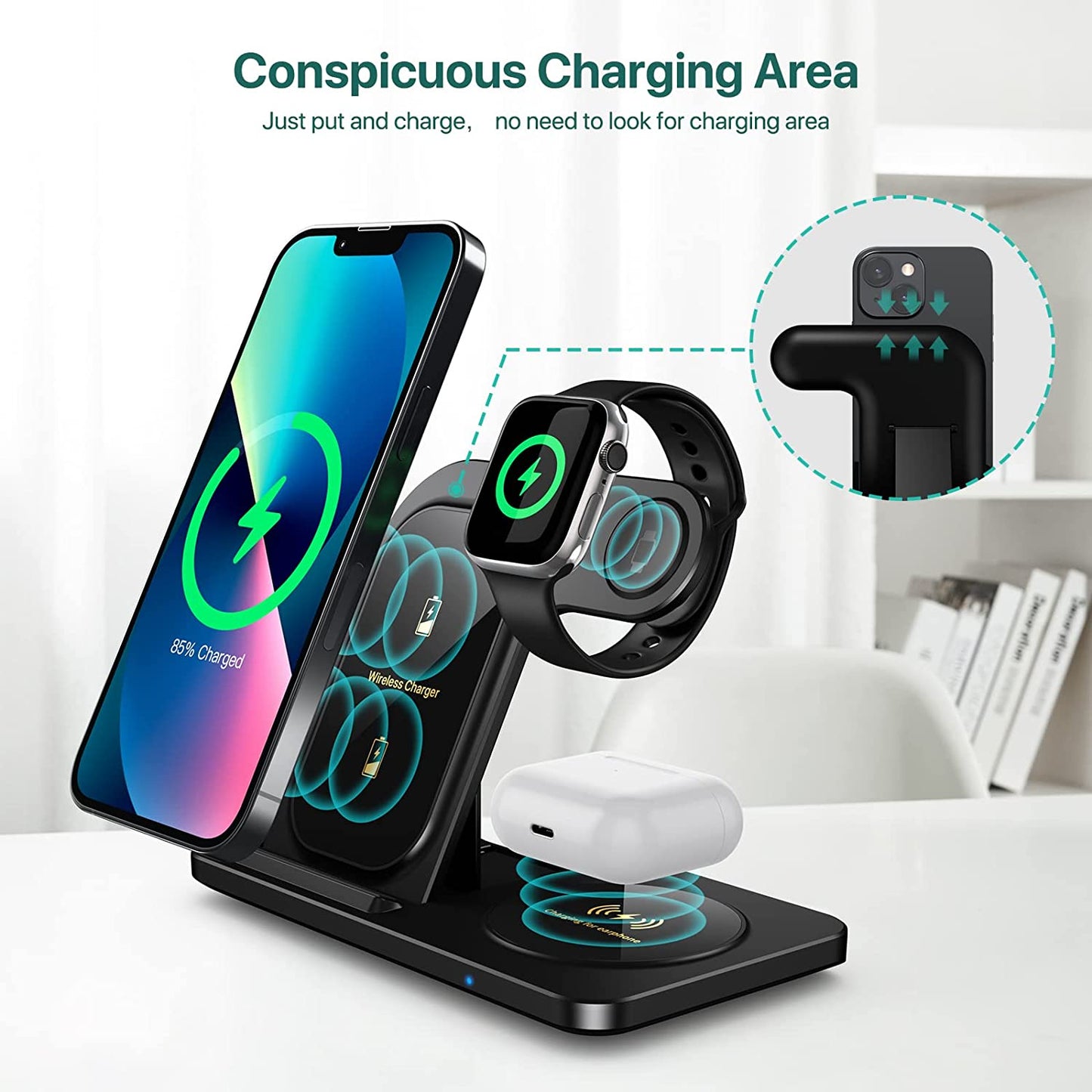 3 in 1 Wireless Charger for iPhone