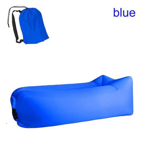 Adult Beach Lounge Chair Fast Folding Camping Sleeping Bag Waterproof Inflatable Sofa Bag Lazy Camping Sleeping Bags Air Bed