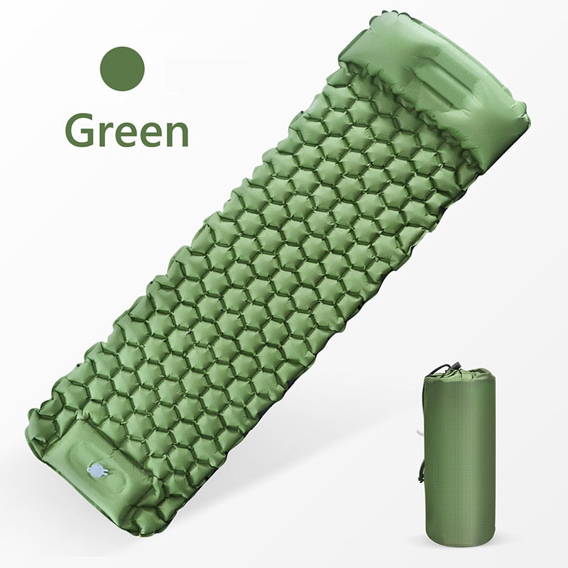 Camping Inflatable Mat with Pillow