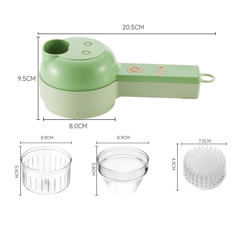 Multifunctional Handheld Electric Vegetable Slicer