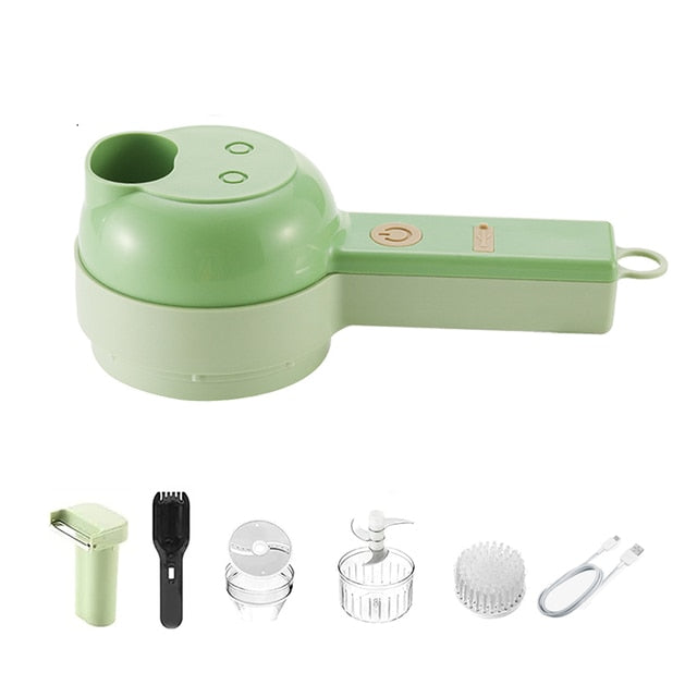 Multifunctional Handheld Electric Vegetable Slicer