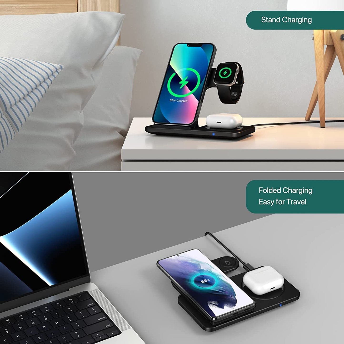 3 in 1 Wireless Charger for iPhone