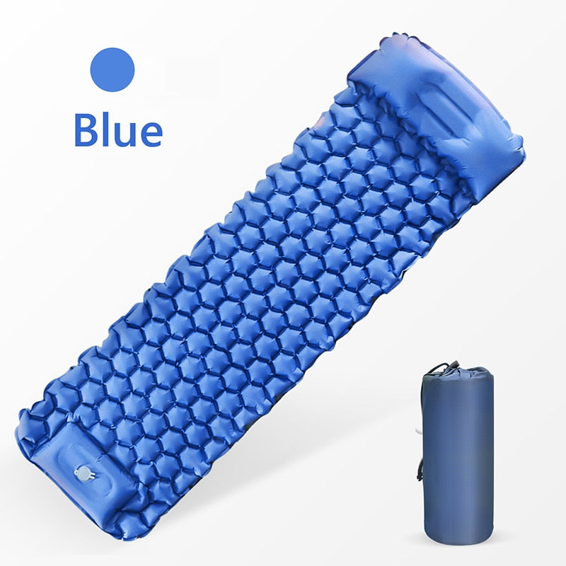 Camping Inflatable Mat with Pillow