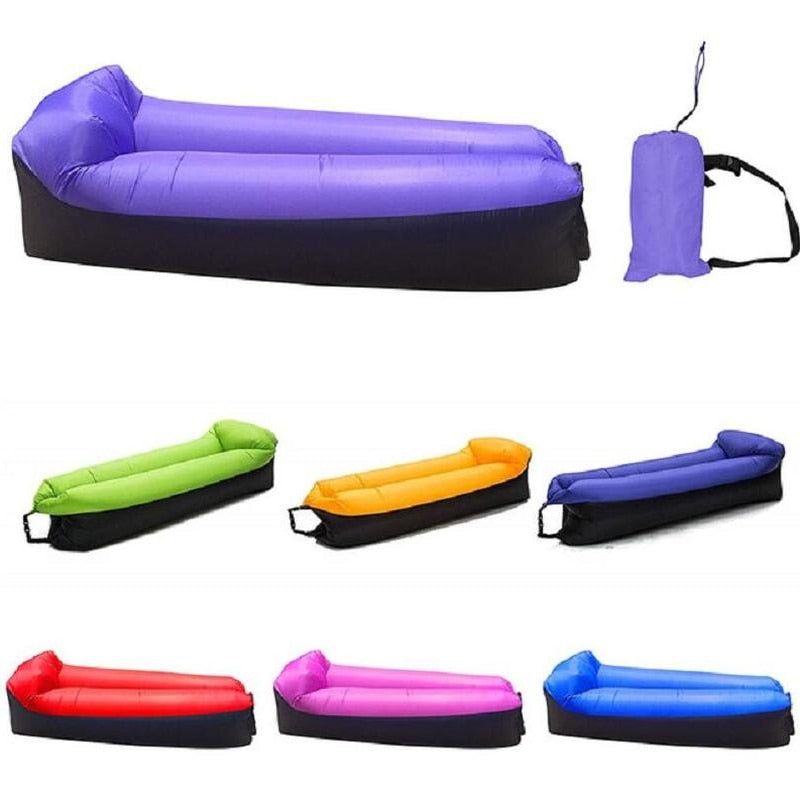 Adult Beach Lounge Chair Fast Folding Camping Sleeping Bag Waterproof Inflatable Sofa Bag Lazy Camping Sleeping Bags Air Bed