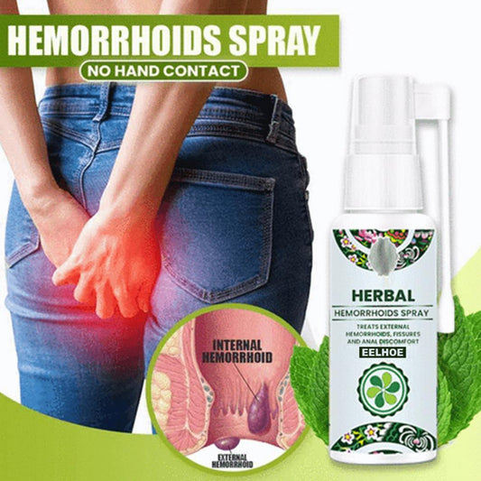 Anti-Itchy Hemorrhoids Spray Effective Herbal Ingredient Natural Powerful Hemorrhoids Treatment Agent Spray for Adult